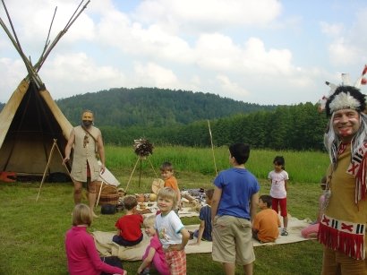Indiánský víkend v Černé Vodě (7.-9.6.2013)
